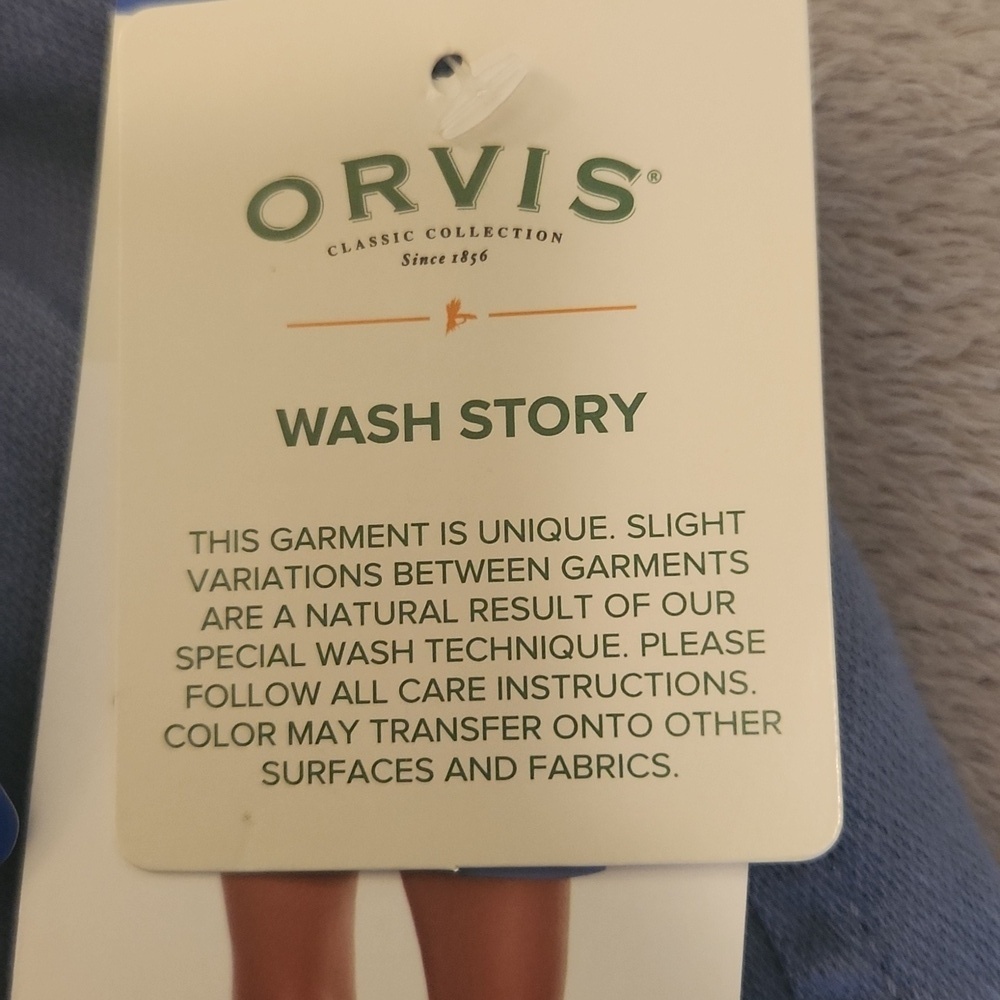 NWT Orvis Light Blue Athletic Shorts Women's Large - Picture 6 of 6